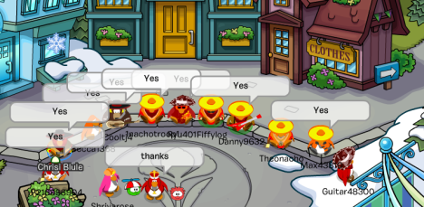 We tell a person that they can join us!