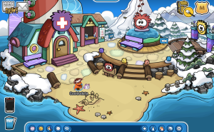 The medic center helping all puffles in need!!